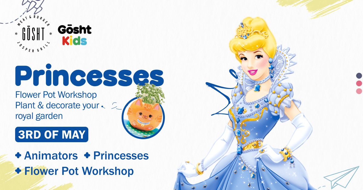 Princesses Flower Pot Workshop