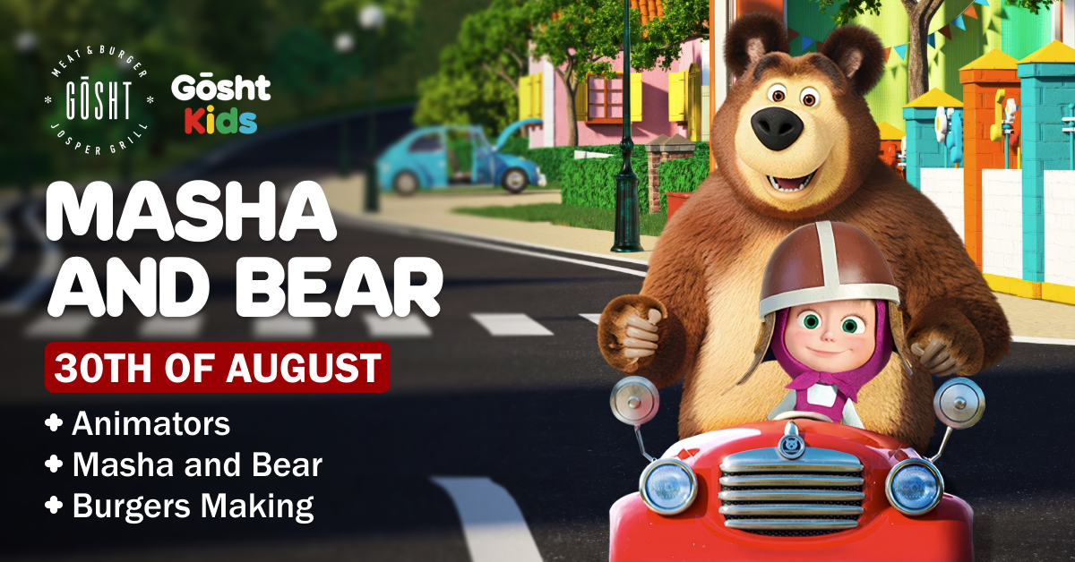 Masha & Bear Burger Workshop