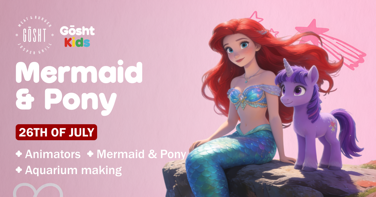 Mermaid & Pony Mini Aquarium Workshop