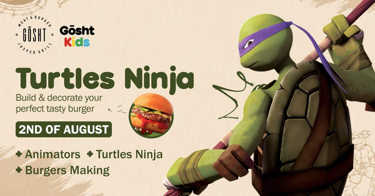 Turtles Ninja Burger Workshop
